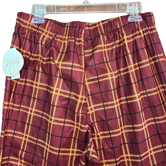 Wizarding World Of Harry Potter Gryffindor Pajama Pants by Pjammy Mens Medium - Picture 3 of 7